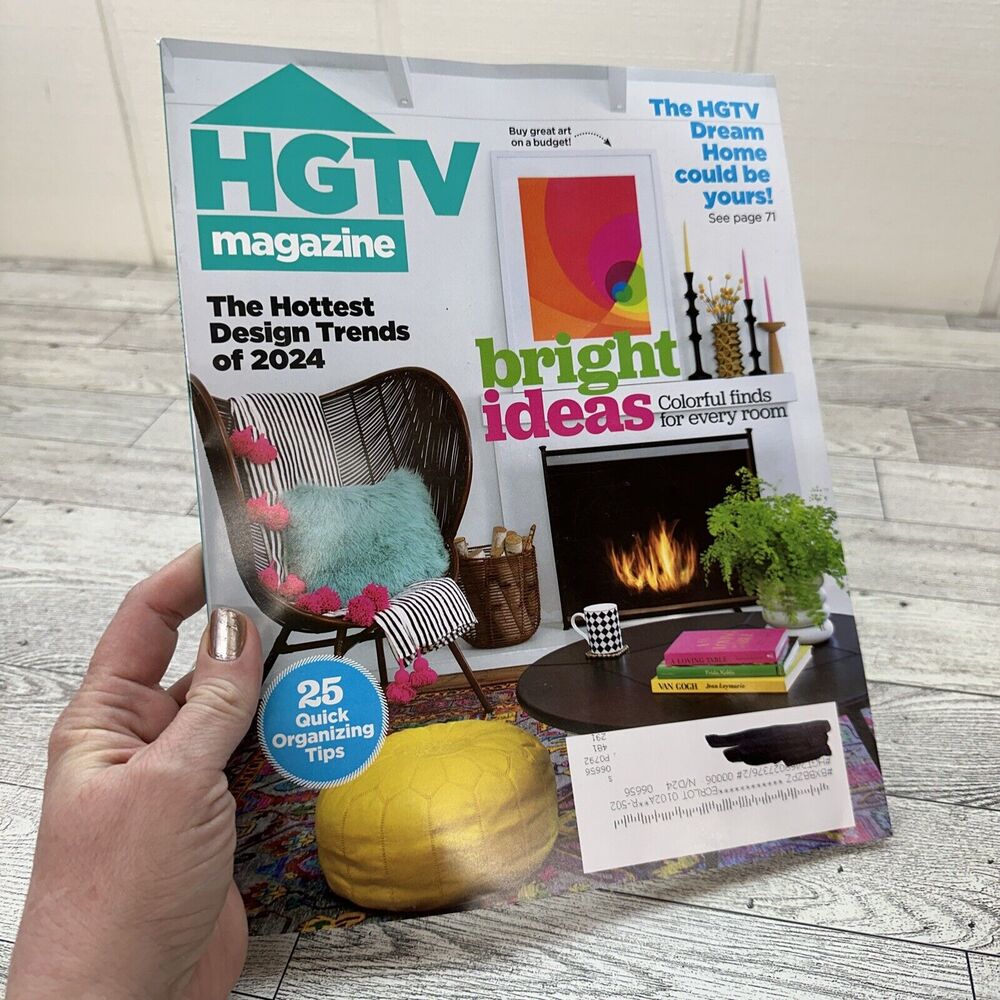 Hgtv Magazine Magazine January February 2024 The Hottest Design Trends Of 2024